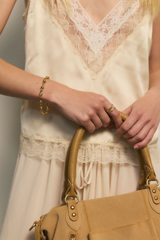 Bracelet nœud Polly plaqué or Daisy London #3