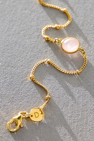 Женский браслет Daisy London Gold Plated Healing Stone, цвет: Золотой — фото 4