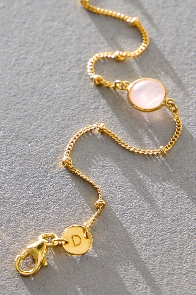 Daisy London Gold Plated Healing Stone Bracelet #3