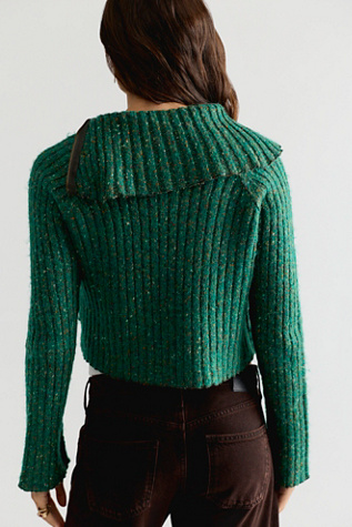 Женский свитер Free People Something More Pullover, цвет: Aventurine — фото 3