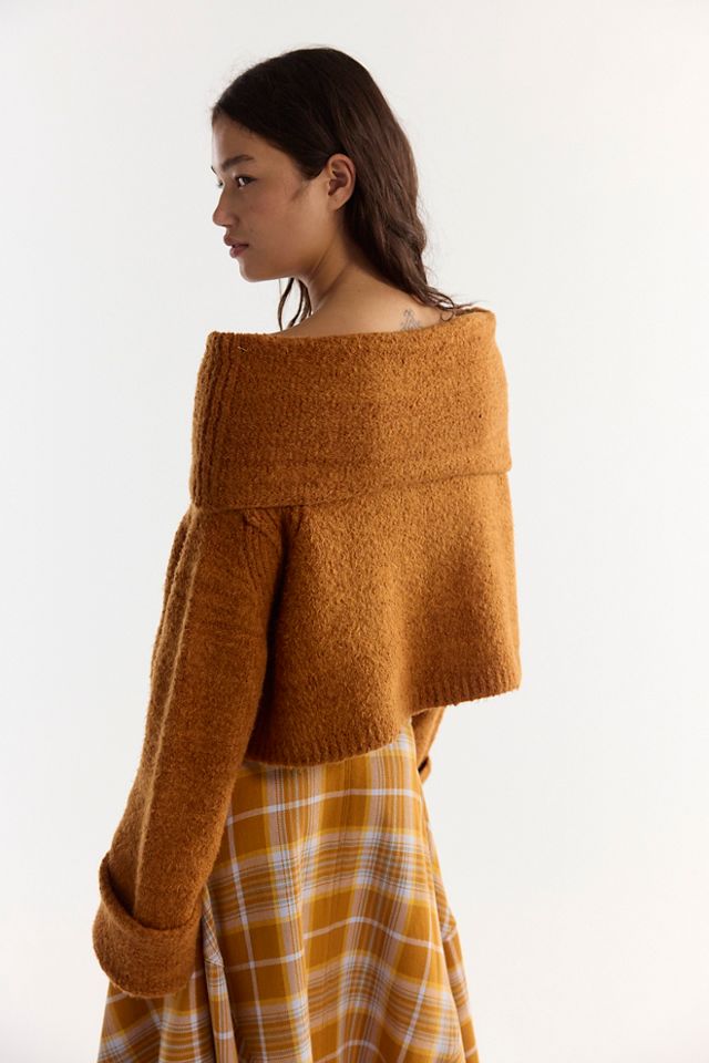 Carrie Off-The-Shoulder Pullover #1