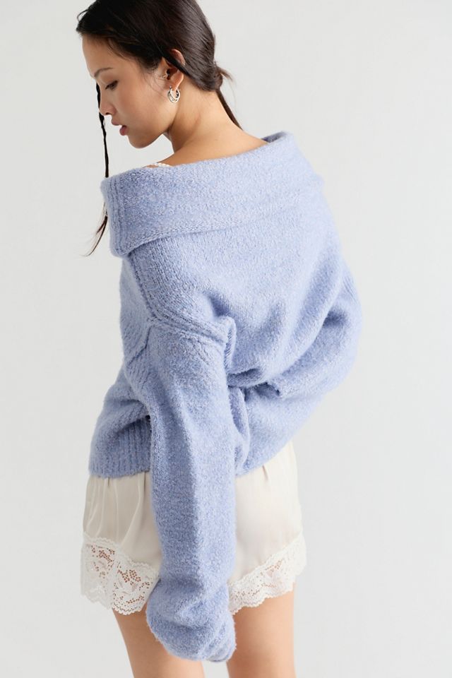 Carrie Off-The-Shoulder Pullover #1