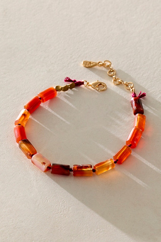 Bracelet de cheville en pierre Sarri