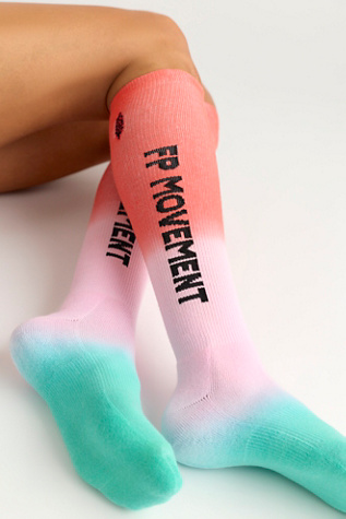 Chaussettes de course mi-hautes ombrées