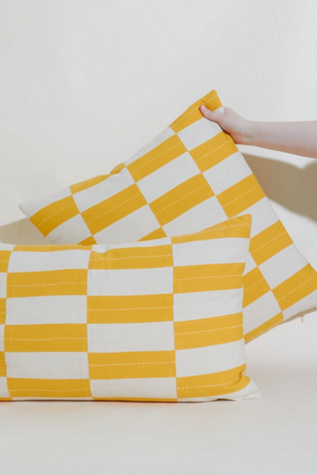 Anchal Checkered Pillow