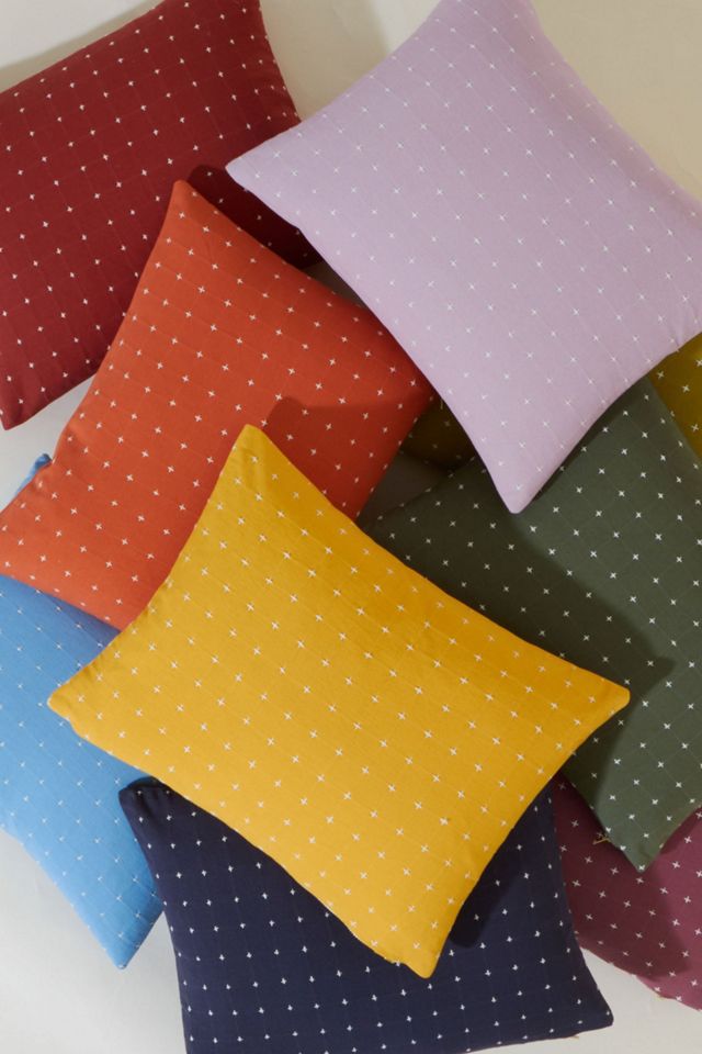 Anchal Cross-Stitch Small Pillow #4