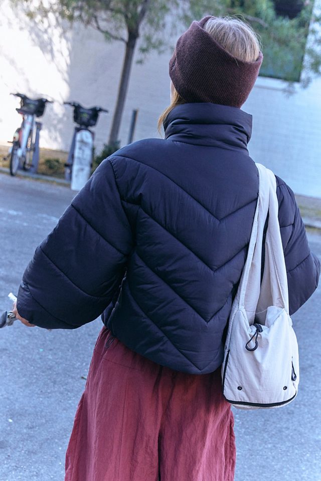 Atlas Asymmetrical Puffer Jacket #1