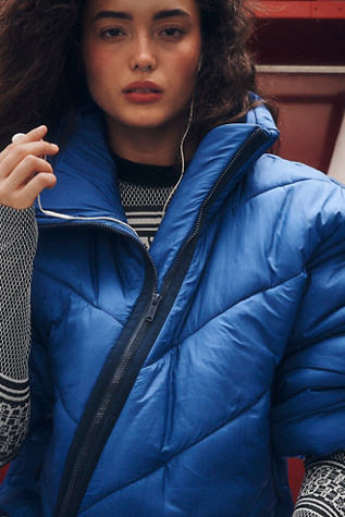 Atlas Asymmetrical Puffer Jacket