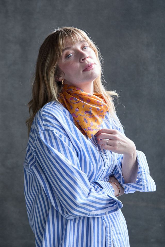 Anchal Vintage Silk Bandana - No. 260217 #3