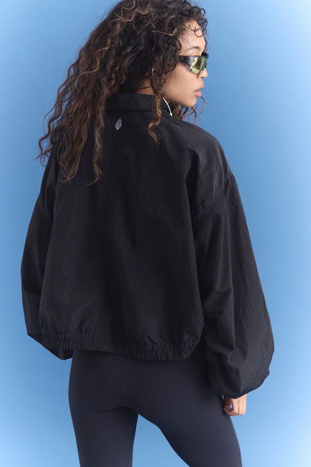 Heat It Up Cropped Nylon Jacket #1