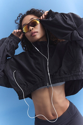Женская куртка FP Movement Heat It Up Cropped Nylon, цвет: Чёрный — фото 5