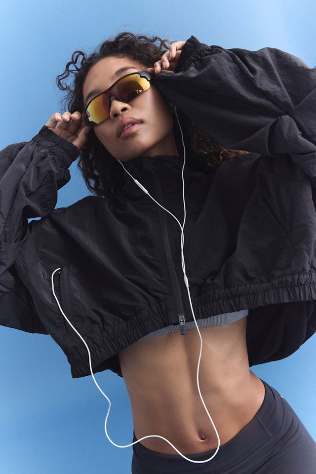 Heat It Up Cropped Nylon Jacket #4