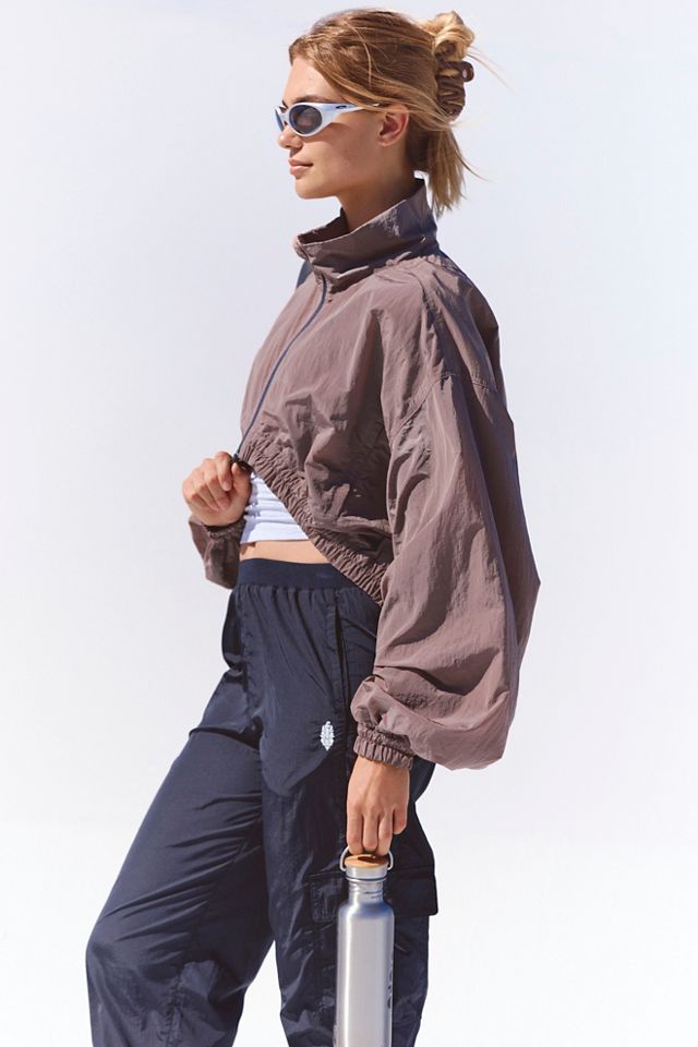 Heat It Up Cropped Nylon Jacket #2