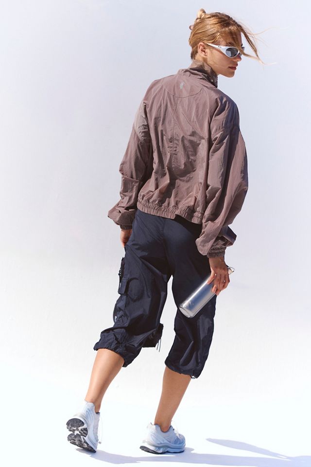Heat It Up Cropped Nylon Jacket #1