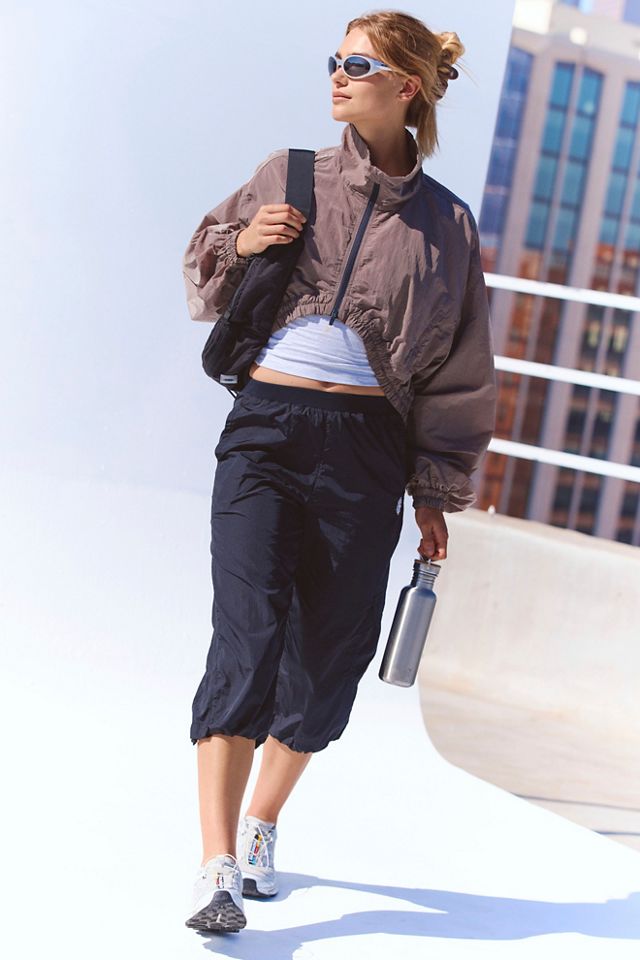 Heat It Up Cropped Nylon Jacket #3