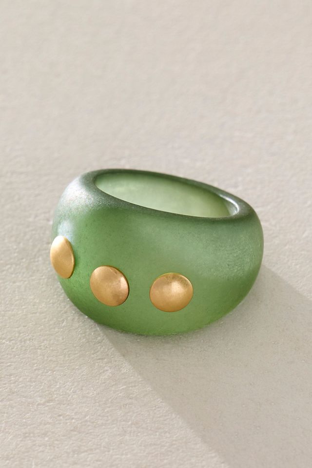 Bague en résine Marlowe #1