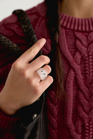 Bague en résine Marlowe