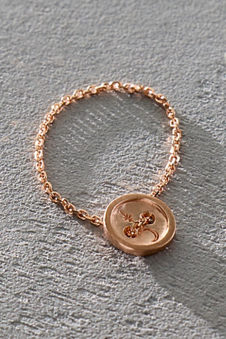 Sirciam Button Chain Ring
