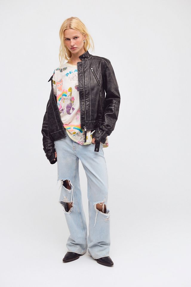 Magnolia Pearl Love Letters Graffiti Viggo Long-Sleeve Top #2