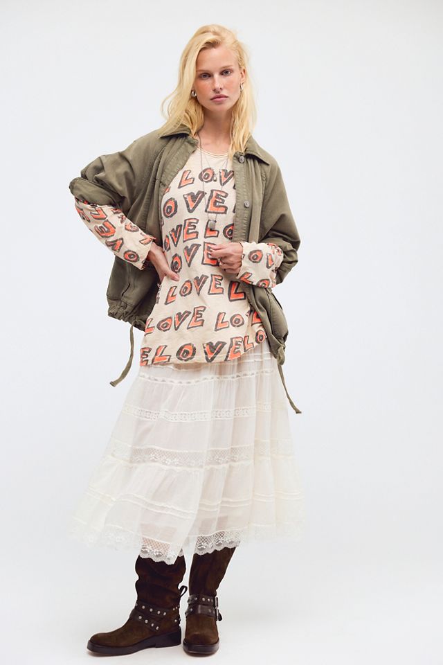 Magnolia Pearl All Over Love Viggo Printed Long-Sleeve Top #2