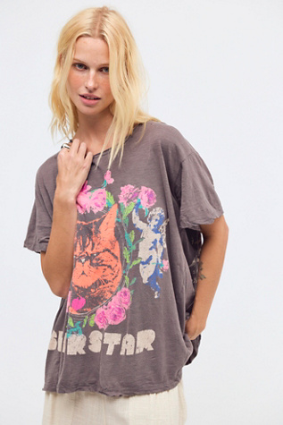 Magnolia Pearl Superstar Nago Tee at Free People in Black