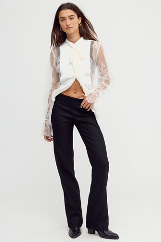 Friction Bootcut Trousers