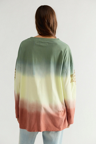Женская футболка The Tales Cowboys Forever Tie Dye Long Sleeve, цвет: Тай-дай — фото 2