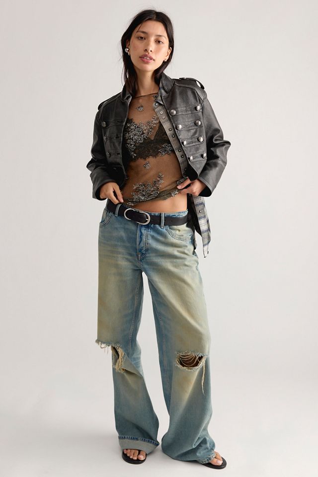 Talk to Me Embellished Long Sleeve Top #2