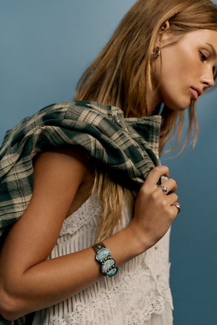 Mikal Winn Triple Stone Cuff