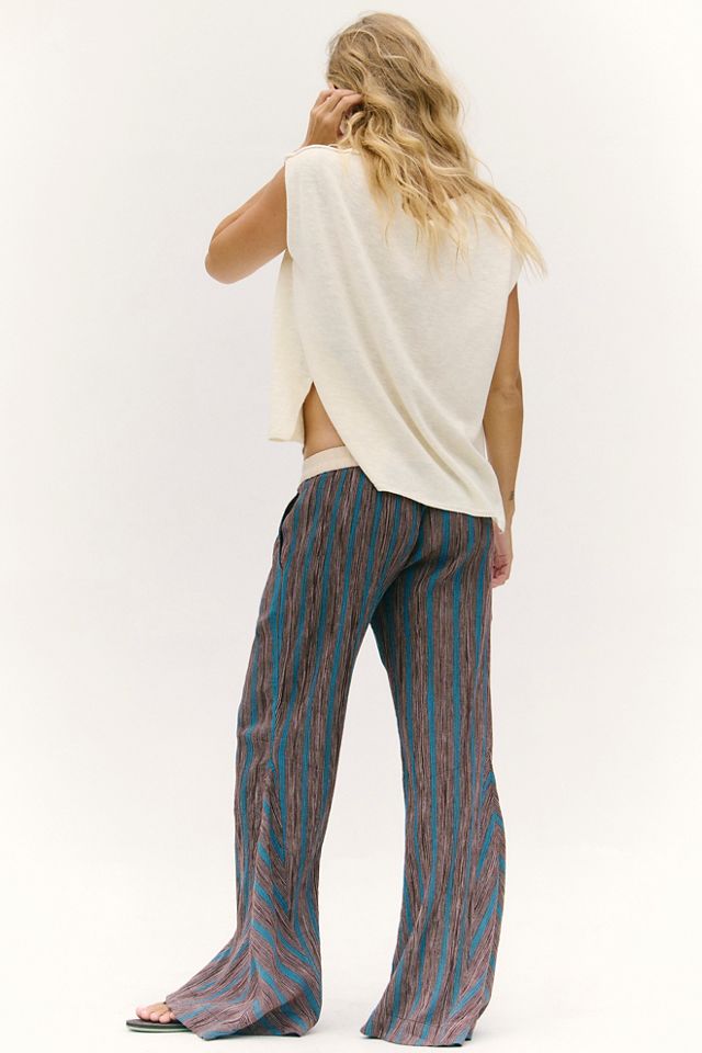 Bel Striped Flare Pants #1