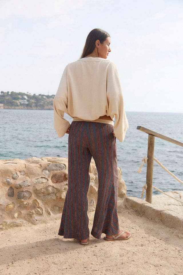 Bel Striped Flare Pants #1