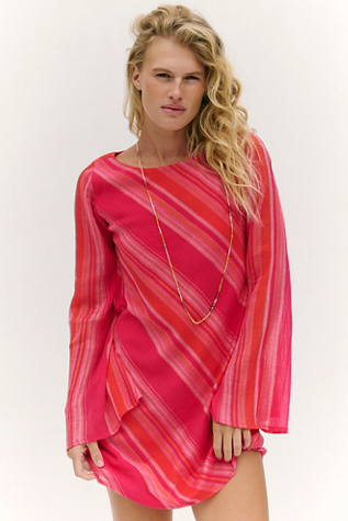 Mini-robe à rayures Sunstare