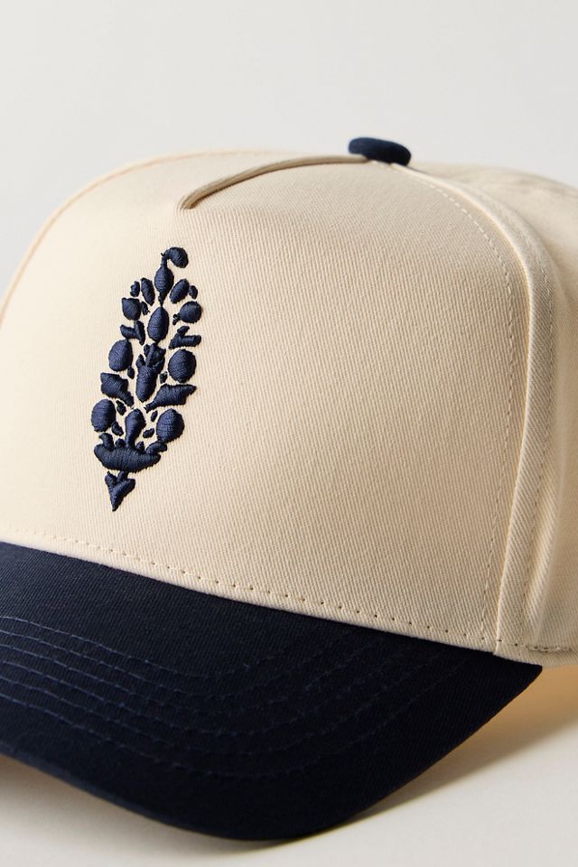 Courtly Colorblock Snapback Hat #3