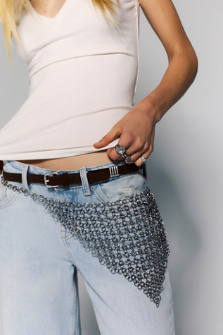 Ceinture Bex en cotte de mailles avec bandana