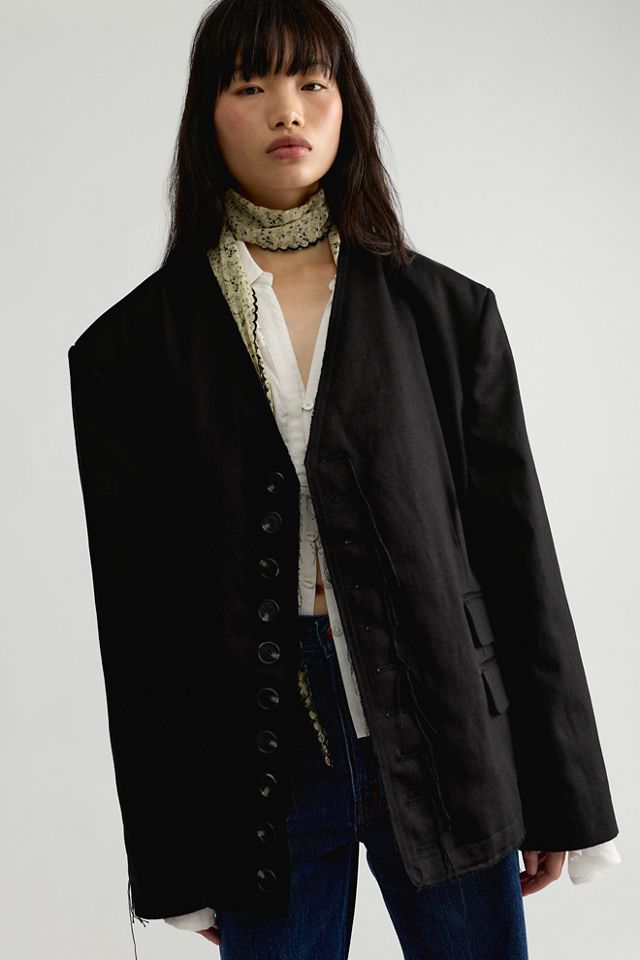 Asparagus 3D Pocket Blazer #2