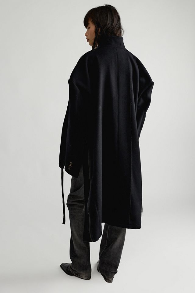 Manteau à Fermeture Éclair Asymétrique Asparagus #1