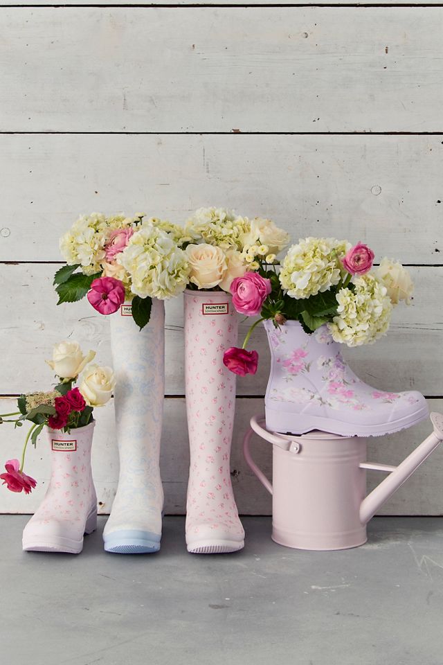 Hunter x LoveShackFancy PlayTM Short Rain Boots #1
