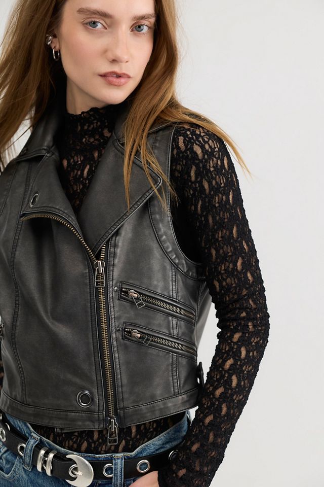 Veste en cuir végétalien Dark Matter We The Free #1