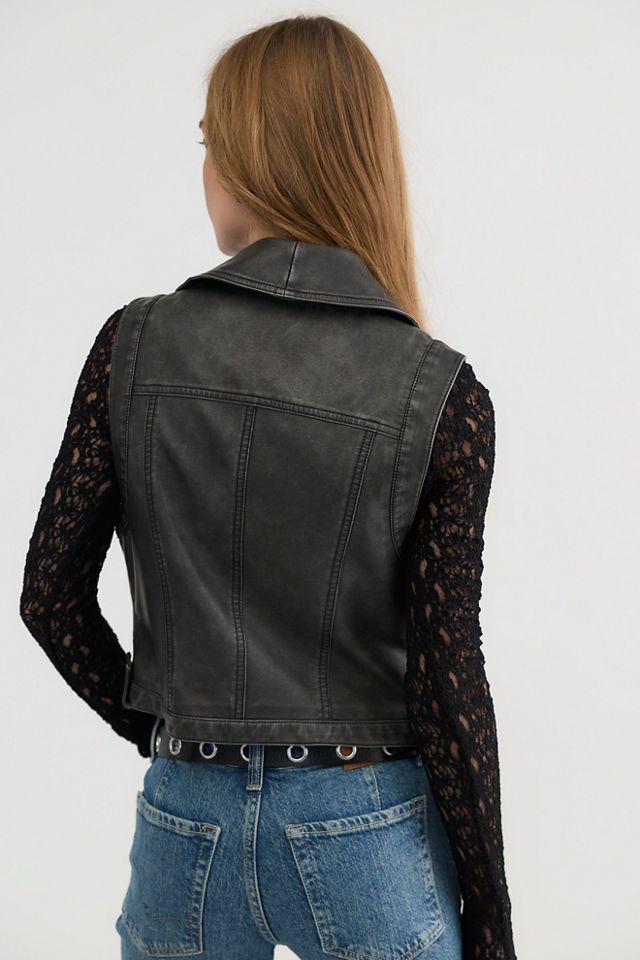 Veste en cuir végétalien Dark Matter We The Free #2