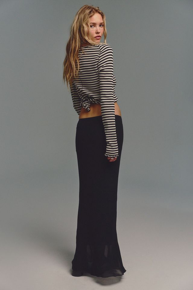 FP One Chloe Solid Maxi Skirt #1