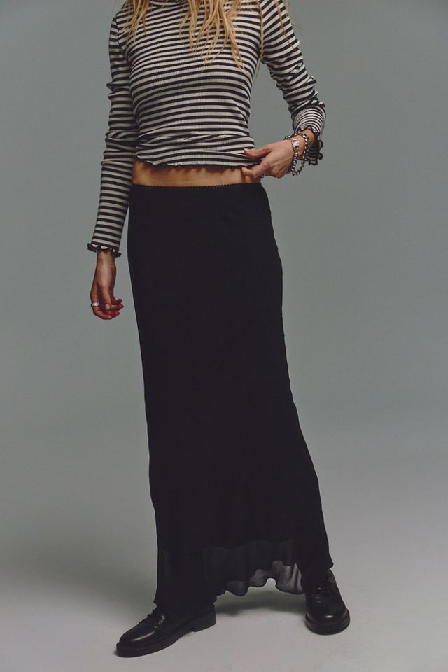 FP One Chloe Solid Maxi Skirt #2