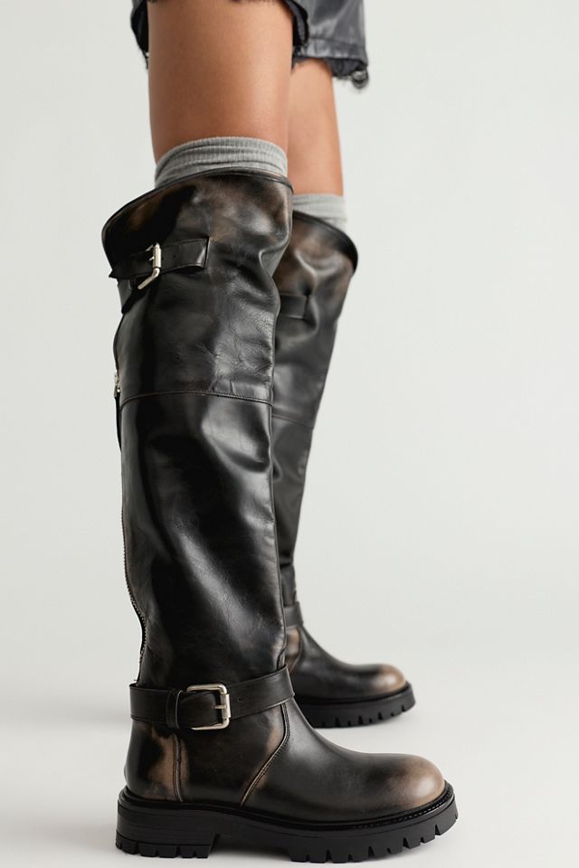 Bottes Moto Enid Au-Dessus-Du-Genou #2
