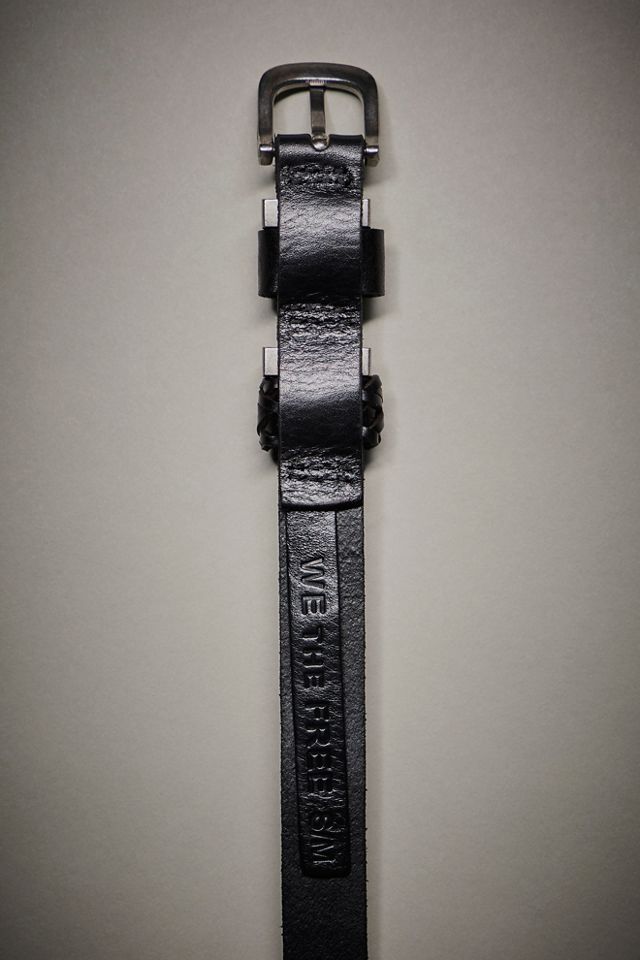 We The Free Braided Slim Belt #3