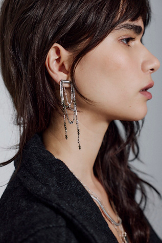 Muse Semi-Precious Stone Beaded Dangle Earrings