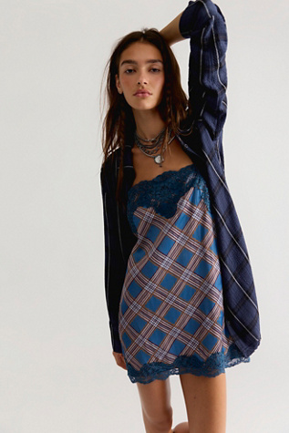Ensemble robe à bretelles à carreaux Canal Street