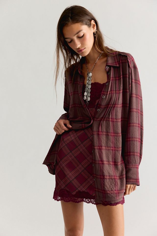 Canal Street Plaid Slip Dress Set #3