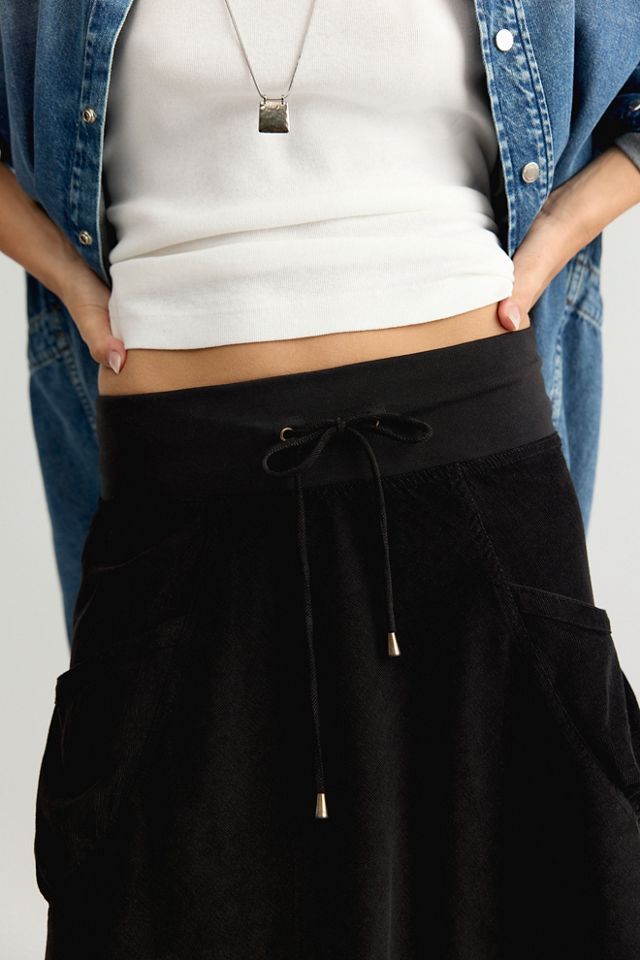 Boom Shankar Cord Guru Midi Skirt #2