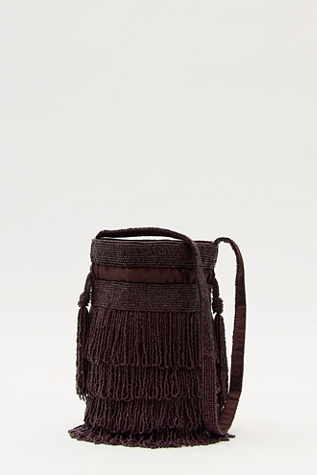 Женская сумка Free People Luna Luna Beaded Crossbody, цвет: Бронзовый — фото 2