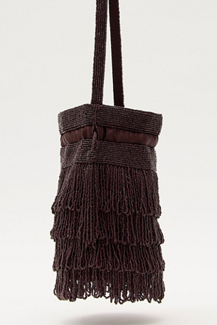 Женская сумка Free People Luna Luna Beaded Crossbody, цвет: Бронзовый — фото 3