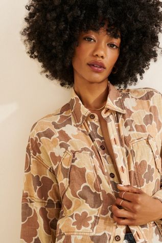 Hidden Flower Camo Shirt